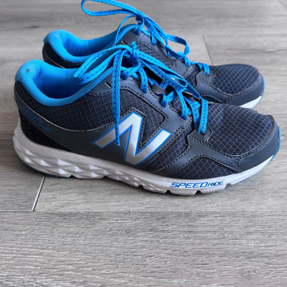New Balance 490v3 Speedride Womens Running Shoes Grey Blue W490LN3 Size 7